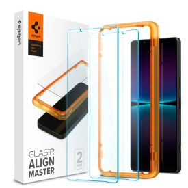   Sony Xperia 1 VI Kijelzővédő Üvegfólia - Spigen Glas.tR AlignMaster x 2 db