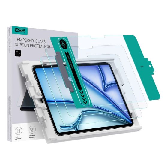 iPad Air 11" (2024/2025) Kijelzővédő Üvegfólia - ESR Tempered Glass x 2 db