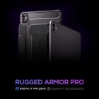 iPad Pro 11" (2024) Tok - Spigen Rugged Armor Pro - Fekete