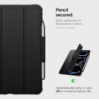 iPad Pro 11" (2024) Tok - Spigen Rugged Armor Pro - Fekete
