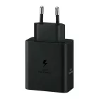 Samsung Hálózati Töltő Duo 50W - 2x USB-C + C-C Kábel - Fekete