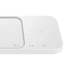 Samsung Wireless Charger Duo Induktív Töltő 15W - Hálózati Töltővel és Kábellel - Fehér