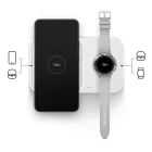 Samsung Wireless Charger Duo Induktív Töltő 15W - Fehér