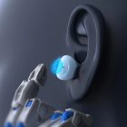 Choetech BH-T22 LightAura VocalSound TWS Bluetooth 5.3 Fülhallgató - Kék