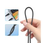 Choetech USB-C - USB-C Mágneses Kábel - 1.8m 240W PD3.1 - Fekete