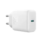 Joyroom JR-TCF24 Hálózati Töltő 30W - USB-C - PD QC SFC - Fehér