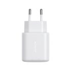 Joyroom JR-TCF24 Hálózati Töltő 30W - USB-C + 1m C-C Kábel - Fehér