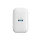 Joyroom JR-TCF24 Hálózati Töltő 30W - USB-C + 1m C-C Kábel - Fehér