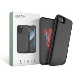 iPhone 6 / 6S / 7 / 8 / SE 2020 / 2022 Tok + 3200mAh Power Bank - Tech-Protect Battery Pack - Fekete   iPhone 6 / 6S / 7 / 8 / SE 2020 / 2022 Tok + 3200mAh Power Bank - Tech-Protect Battery Pack - Fekete