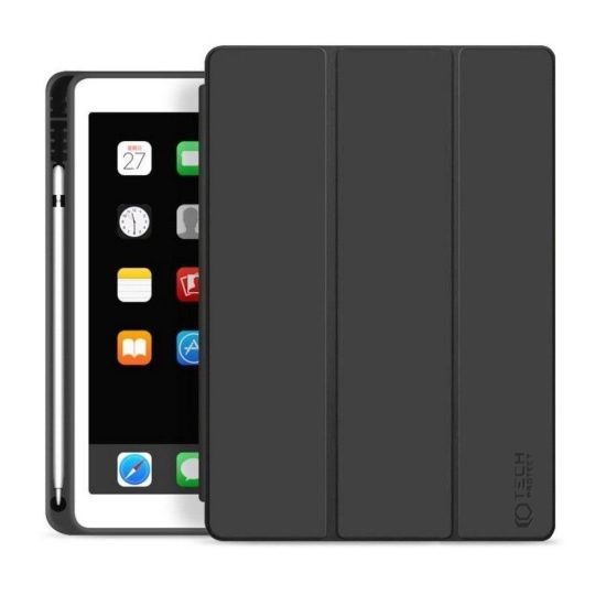 iPad 10.2" (2019-2021) Tok - Tech-Protect SC Pen - Fekete