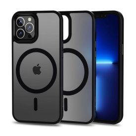 iPhone 12 / 12 Pro Tok - Tech-Protect MagMat MagSafe - Fekete   iPhone 12 / 12 Pro Tok - Tech-Protect MagMat MagSafe - Fekete