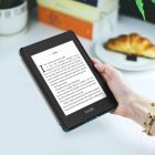 Kindle PaperWhite V / 5 / Signature Edition Tok - Tech-Protect SmartCase - Kék-Mintás
