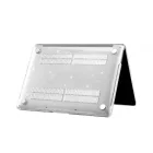 MacBook Air 13" (2018-2020) Tok - Tech-Protect SmartShell - Átlátszó-Csillogó