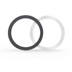   Tech-Protect MagMat MagSafe Univerzális Mágneses Gyűrű - Fekete / Ezüst - 2 db