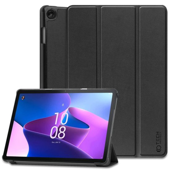 Lenovo Tab M10 Plus (3.gen) 10.6" TB-125 / TB-128 Tok - Tech-Protect SmartCase - Fekete