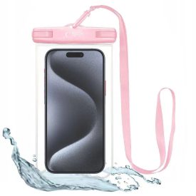 Tech-Protect UWC7 Univerzális Vízálló Tok - 6.9" - Pink   Tech-Protect UWC7 Univerzális Vízálló Tok - 6.9" - Pink