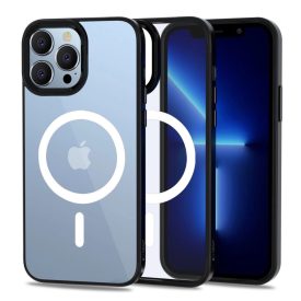   iPhone 13 Pro Tok - Tech-Protect MagMat MagSafe - Átlátszó-Fekete