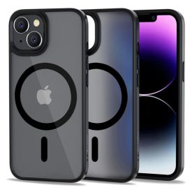 iPhone 14 Tok - Tech-Protect MagMat MagSafe - Matt Fekete iPhone 14 Tok - Tech-Protect MagMat MagSafe - Matt Fekete