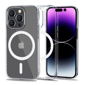   iPhone 14 Pro Tok - Tech-Protect FlexAir Hybrid MagSafe - Átlátszó