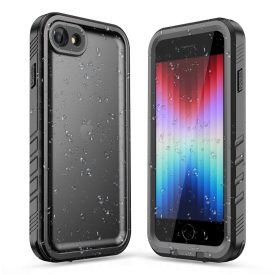 iPhone 7 / 8 / SE 2020 / 2022 Tok - Tech-Protect ShellBox IP68 Vízálló - Fekete   iPhone 7 / 8 / SE 2020 / 2022 Tok - Tech-Protect ShellBox IP68 Vízálló - Fekete