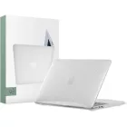 MacBook Air 13" M2 / M3 / M4 (2022-2025) Tok - Tech-Protect SmartShell - Átlátszó-Csillogó