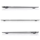MacBook Air 13" M2 / M3 / M4 (2022-2025) Tok - Tech-Protect SmartShell - Átlátszó-Csillogó