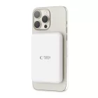 Tech-Protect LifeMag PB10 MagSafe Powerbank - 5000mAh 15W USB-C - Fehér