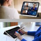 iPad Air 10.9" (2020-2022) / 11" (2024) Tok - Tech-Protect SC Pen Hybrid - Fekete-Átlátszó