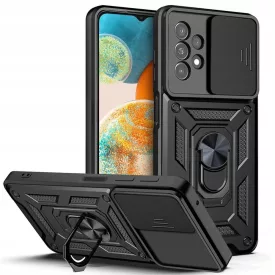   Samsung Galaxy A23 5G Tok - Tech-Protect CamShield Pro - Fekete