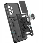 Samsung Galaxy A23 5G Tok - Tech-Protect CamShield Pro - Fekete