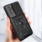 Samsung Galaxy A23 5G Tok - Tech-Protect CamShield Pro - Fekete