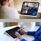 iPad 10.9" (2022) / 11" (2025) Tok - Tech-Protect SC Pen Hybrid - Világoskék