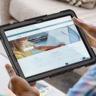 Samsung Galaxy Tab S7+ Plus / S8+ Plus / S7 FE 12.4" Tok - Tech-Protect Solid360 - Fekete