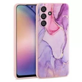   Samsung Galaxy A54 5G Tok - Tech-Protect Mood - Pink-Márvány