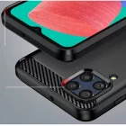 Samsung Galaxy M33 5G Tok - Tech-Protect TPUCarbon - Fekete
