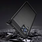 Samsung Galaxy M33 5G Tok - Tech-Protect TPUCarbon - Fekete