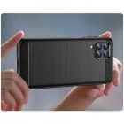 Samsung Galaxy M33 5G Tok - Tech-Protect TPUCarbon - Fekete