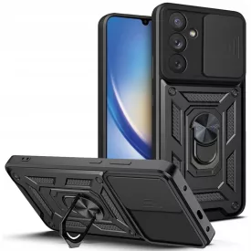   Samsung Galaxy A34 5G Tok - Tech-Protect CamShield Pro - Fekete