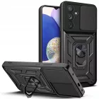 Samsung Galaxy A14 4G / 5G Tok - Tech-Protect CamShield Pro - Fekete