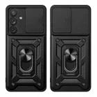 Samsung Galaxy A14 4G / 5G Tok - Tech-Protect CamShield Pro - Fekete
