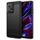 Xiaomi Redmi Note 12 5G / Poco X5 5G Tok - Tech-Protect TPUCarbon - Fekete