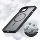 Samsung Galaxy S23 Ultra Tok - Tech-Protect MagMat MagSafe - Matt Fekete