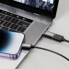 Tech-Protect UltraBoost USB-C - USB-A OTG Adapter - Fekete