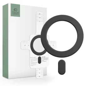   Tech-Protect MagMat MagSafe Univerzális Mágneses Gyűrű - Fekete
