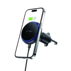 Tech-Protect MM15W-V4 Autós Tartó és 15W Induktív Töltő - Szellőzőrácsba