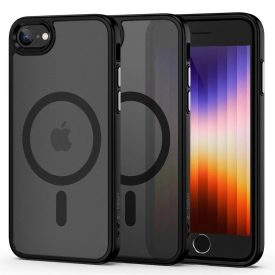 iPhone 7 / 8 / SE 2020 / 2022 Tok - Tech-Protect MagMat MagSafe - Matt Fekete   iPhone 7 / 8 / SE 2020 / 2022 Tok - Tech-Protect MagMat MagSafe - Matt Fekete