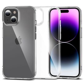 iPhone 15 Plus Tok - Tech-Protect FlexAir Hybrid - Átlátszó   iPhone 15 Plus Tok - Tech-Protect FlexAir Hybrid - Átlátszó