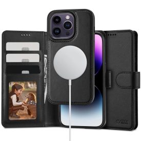 iPhone 15 Pro Tok - Tech-Protect Wallet MagSafe - Fekete iPhone 15 Pro Tok - Tech-Protect Wallet MagSafe - Fekete