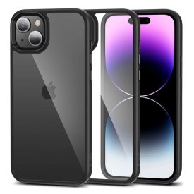 iPhone 15 Plus Tok - Tech-Protect MagMat - Átlátszó-Fekete   iPhone 15 Plus Tok - Tech-Protect MagMat - Átlátszó-Fekete