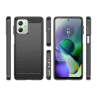 Motorola Moto G54 5G / G54 5G Power Edition Tok - Tech-Protect TPUCarbon - Fekete